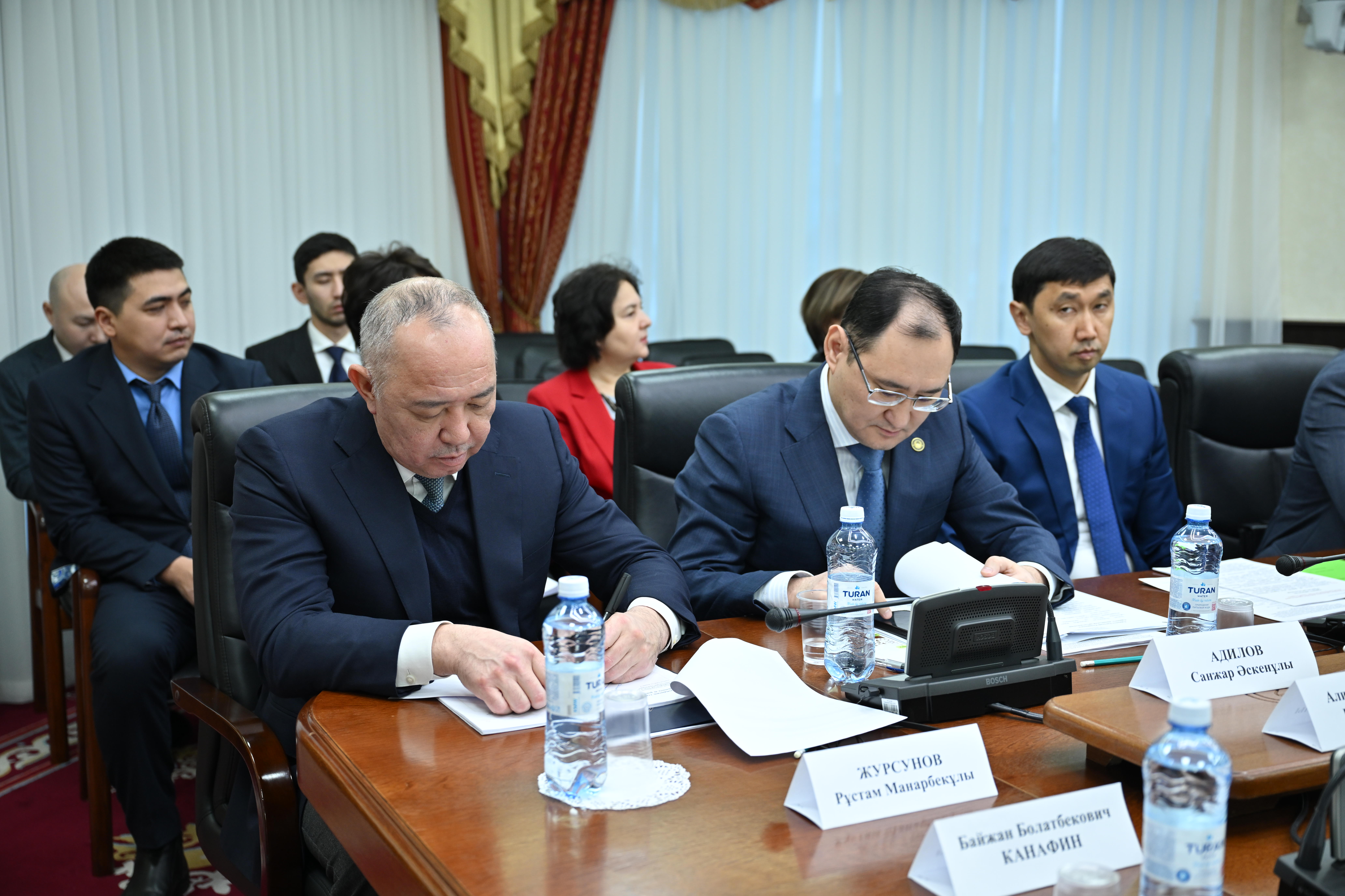 Рустам Журсунов принял участие на встрече с Уполномоченным по защите прав предпринимателей Казахстана